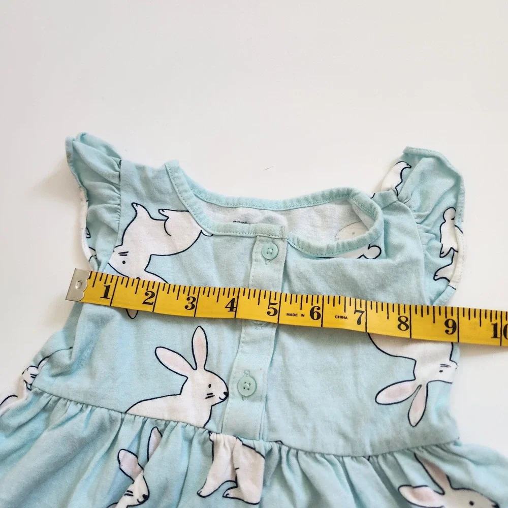 Baby‎ Girl Bunny Dress Easter Spring Bundle Lot size 12m - 3 Items